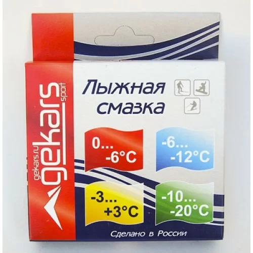  Набор парафинов Gekars 2 (4вида) (коробка) по низким ценам в Томске и Северске