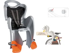 Сидение Mr Fox Relax B-Fix, cеребр/ чёр. вставка