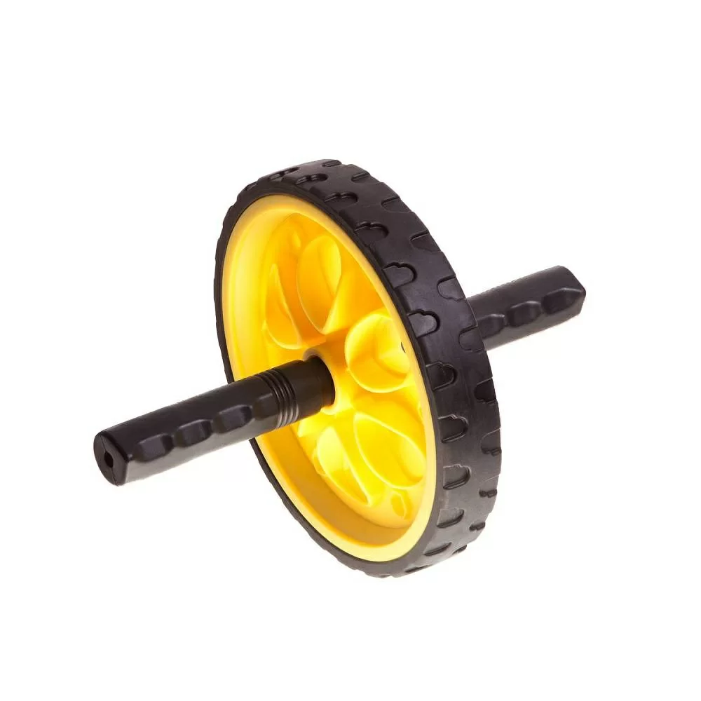  Ролик гимнастический BF-WG01 черно-желтый по низким ценам в Томске и Северске