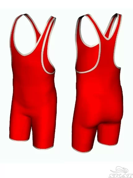  Трико борцовское Skat детское 9817/6517 средняя пройма красное по низким ценам в Томске и Северске