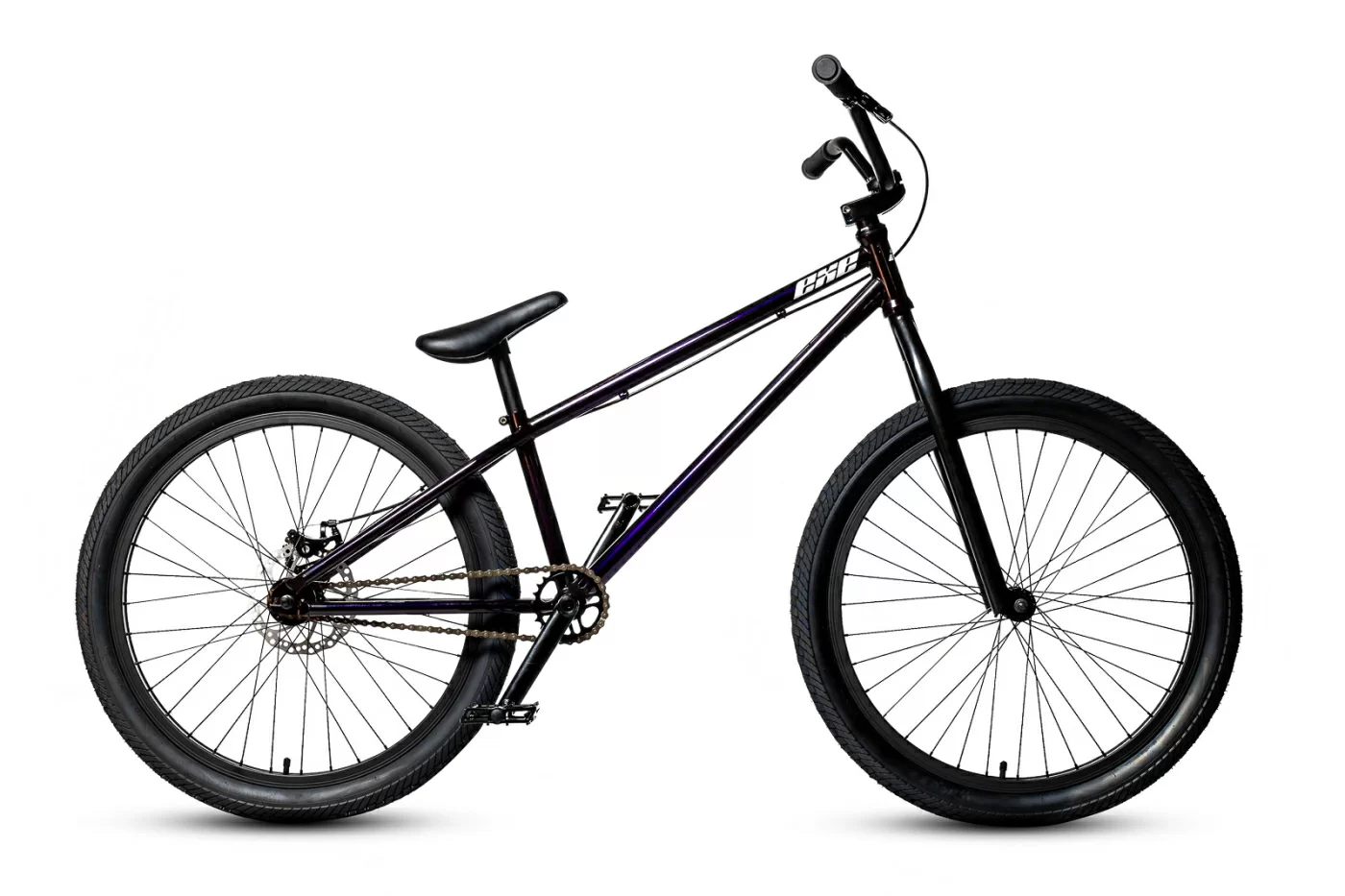  Велосипед AGANG Exe 24 StreetD 2022 Фиолетовый лак по низким ценам в Томске и Северске
