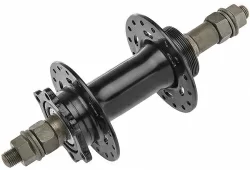 Втулка задняя AE-806RD 32H 3/8"х135х175мм гайки сталь чёрный