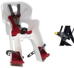 Сидение пер. Tatoo HandleFix белое с бампером