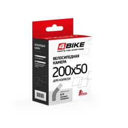 Камера 200* 50 4Bike для колясок a/v ниппель загнутый