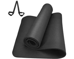 Коврик гимнастический NB-110 НБК 183х61х1,0 см  (E39587) черный