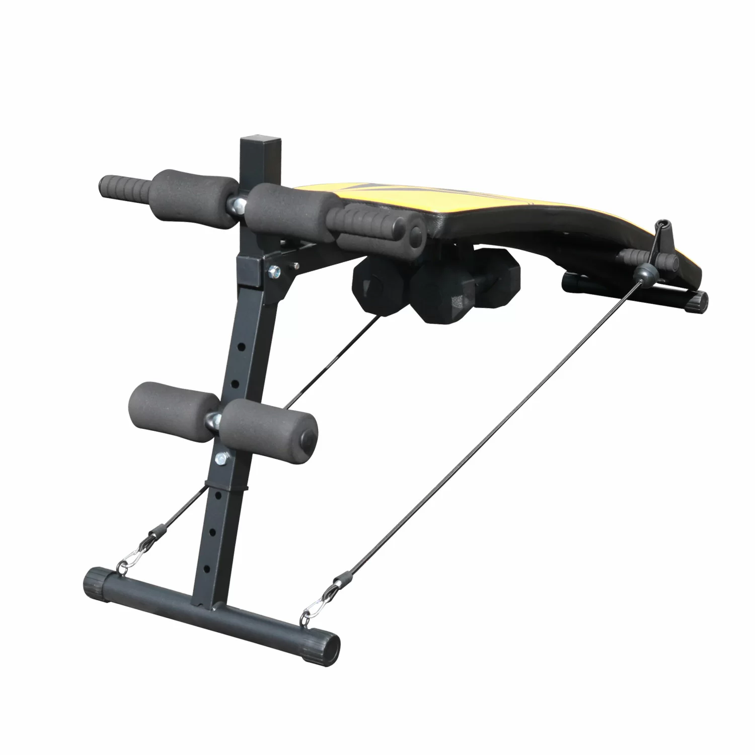  Скамья для пресса DFC гантели, эспандеры D102RY по низким ценам в Томске и Северске