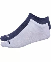Носки StarFit SW-205 низкие голубой меланж/синий меланж (2 ПАРЫ)