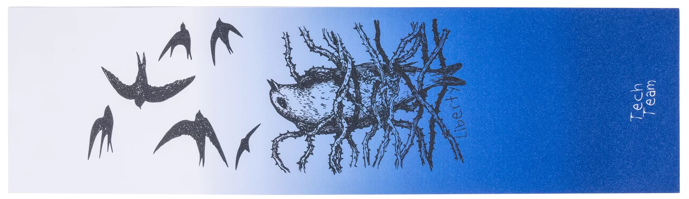  Шкурка для скейтборда 33х9" Liberty по низким ценам в Томске и Северске