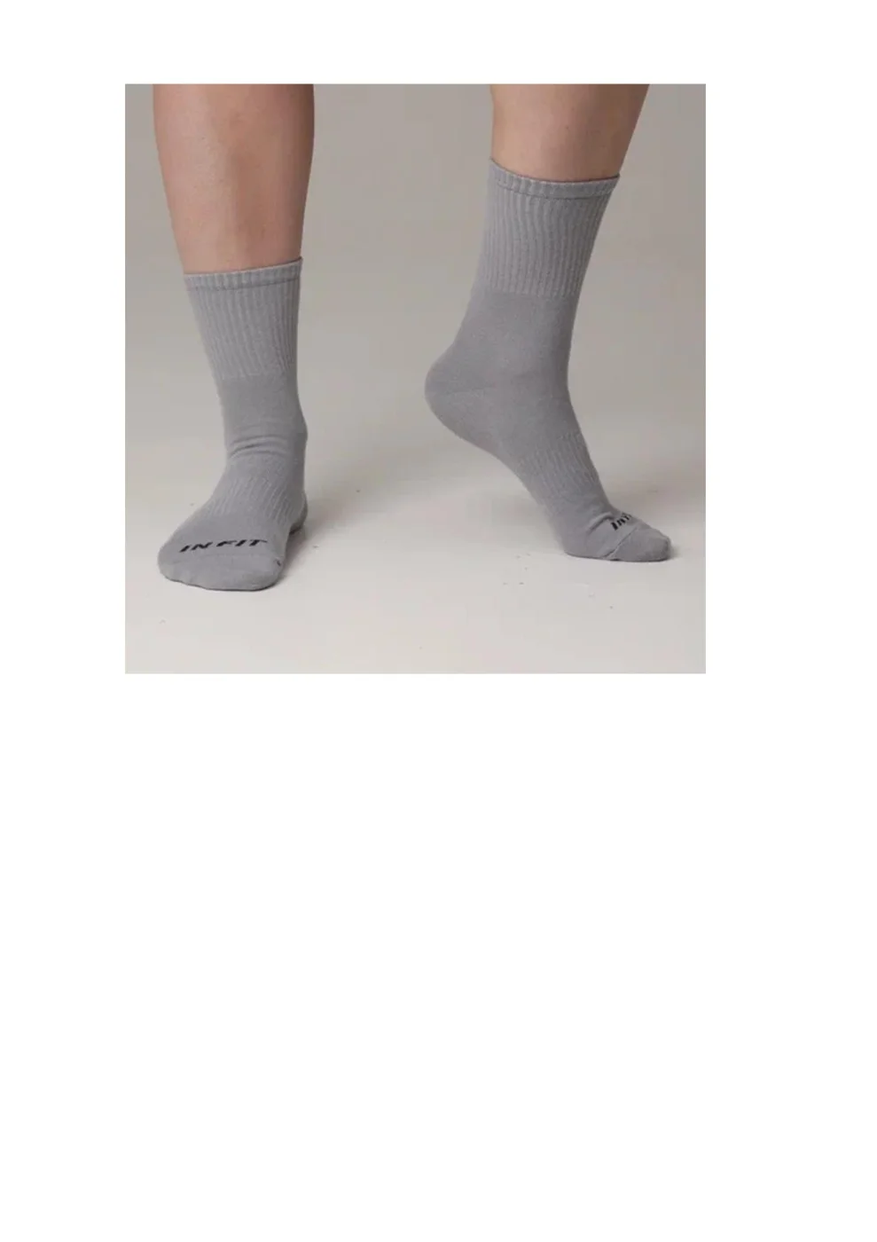 Носки In Fit высокие серый по низким ценам в Томске и Северске