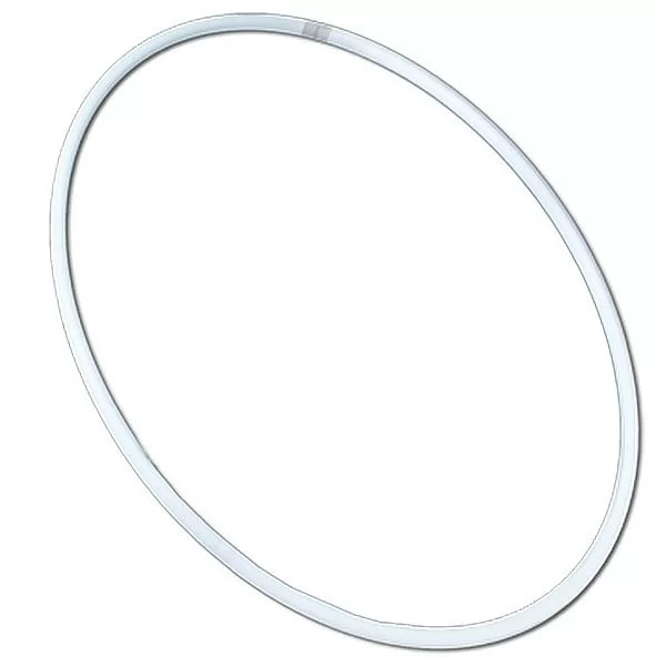  Обруч гимнастический пластмассовый 650 мм OBGS182  (аналог Сасаки) белый по низким ценам в Томске и Северске