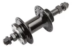 Втулка задняя WZ-A208RB 32Н диск. болт. под трещ.7-8 скор. пром. подшипн. алюм. чёрный