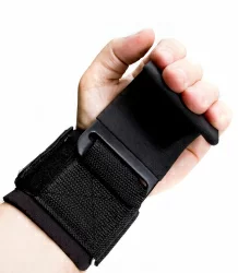 Крюки для тяжелой атлетики Onhillsport черный