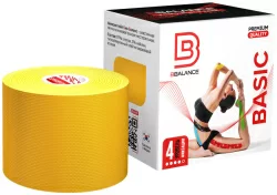 Тейп Кинезио (пластырь) 5м*5см желтый