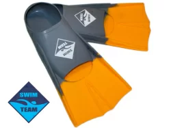 Ласты Swim team серо-оранжевый