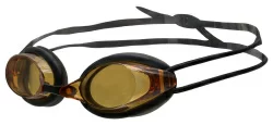 Очки для плавания Atemi R102 силикон стартовые черн./янтарь