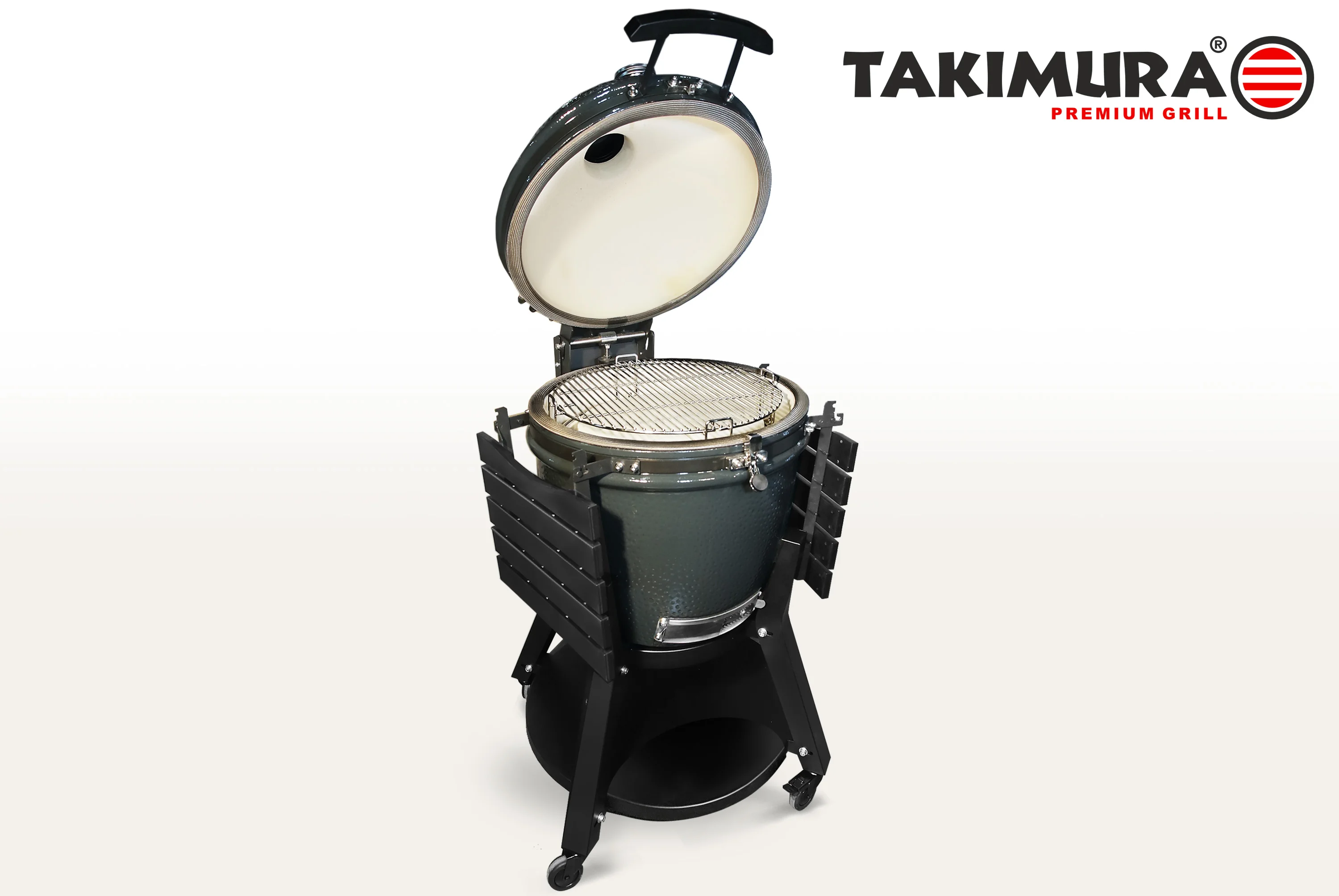  Керамический гриль Takimura 18 дюймов (графит) по низким ценам в Томске и Северске