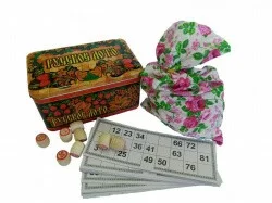 Лото Русское в жестяной упаковке