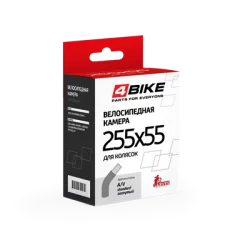 Камера 255* 55 4Bike для колясок a/v ниппель загнутый