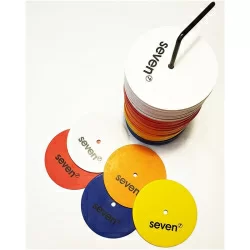 Фишка для разметки плоская d-15 см ассорти 1/10