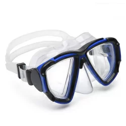 Маска для плавания E39252 взрослая ПВХ синий