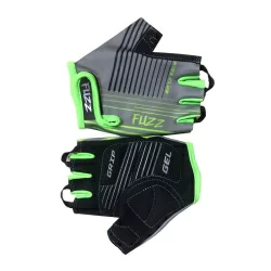Перчатки Fuzz Race Line детские лайкра серо-неоновый зеленый р.6/M (для 4-6лет)
