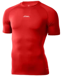 Футболка компрессионная с коротким рукавом JOGEL CAMP PerFormDRY Top SS, красный