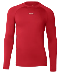 Джемпер компрессионный утепленный JOGEL CAMP PerFormDRY Baselayer Top Warm, красный