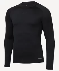 Джемпер компрессионный утепленный JOGEL CAMP PerFormDRY Baselayer Top Warm, черный