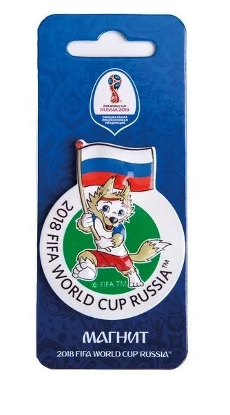  Магнит Забивака Болеем за наших! FIFA 2018 полистоун по низким ценам в Томске и Северске
