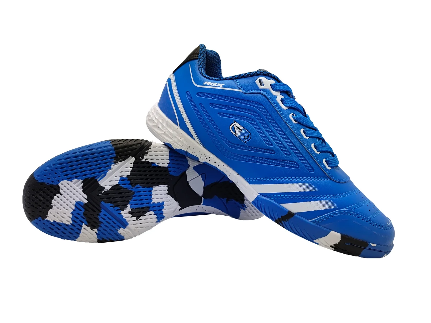  Бутсы RGX SB-M-061 Blue/White детские по низким ценам в Томске и Северске