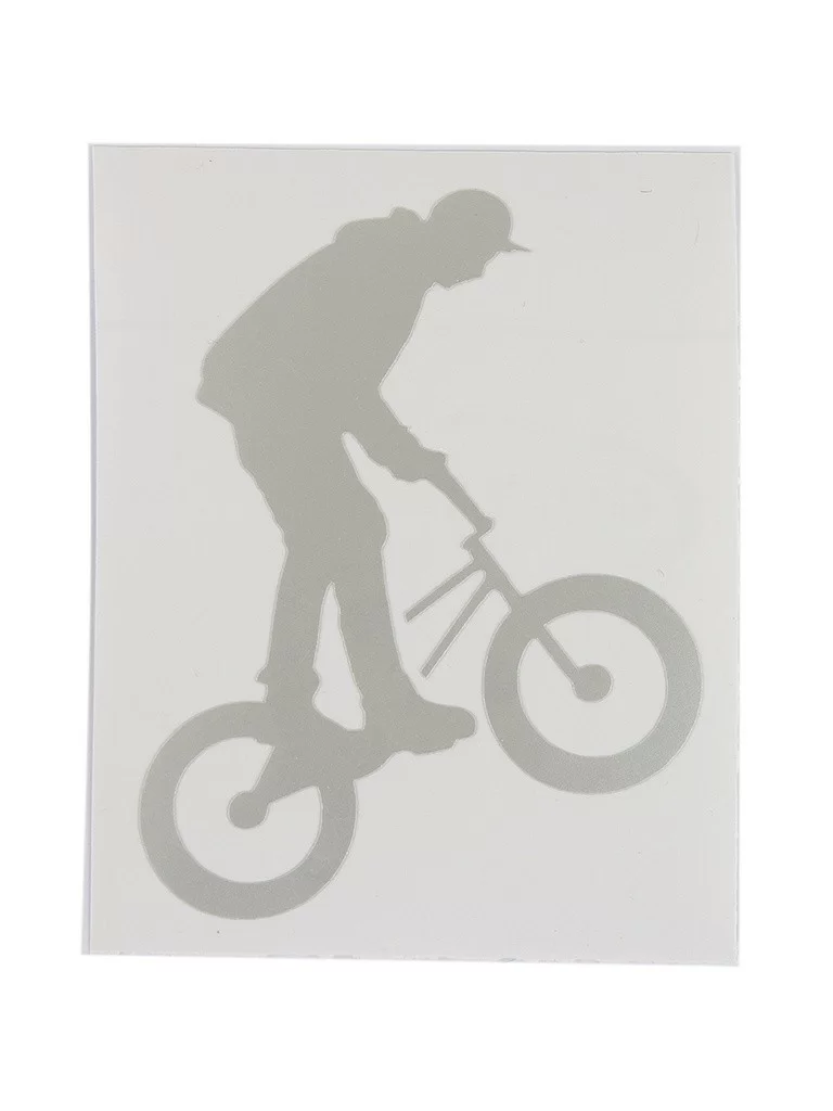  Наклейка световозвращающая BMX 100х85 мм металлик по низким ценам в Томске и Северске