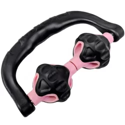 Ролик массажер Универсальный B31668/MSG-200 с двумя роликами розовый