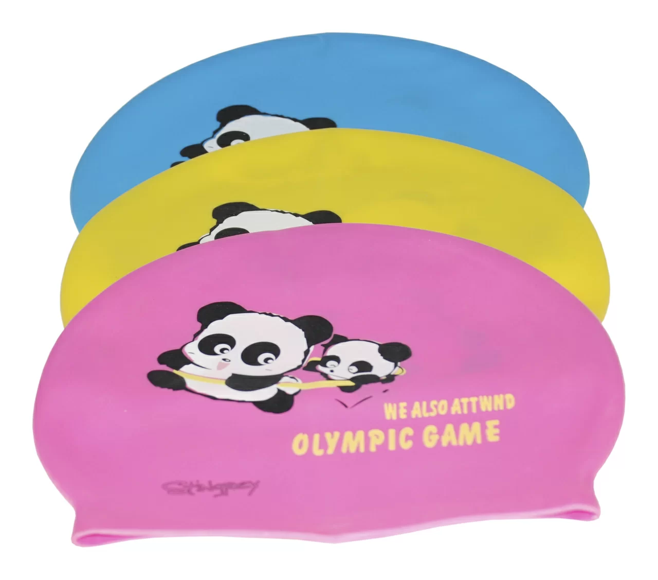  Шапочка для плавания Stingrey детская с рисунком по низким ценам в Томске и Северске