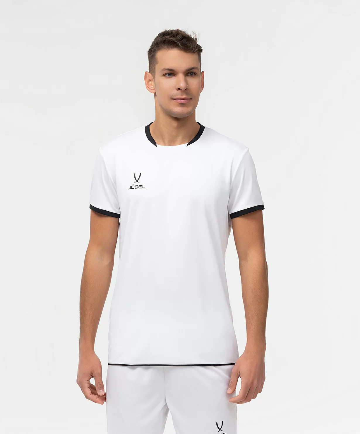  Футболка волейбольная JOGEL CAMP, белый по низким ценам в Томске и Северске