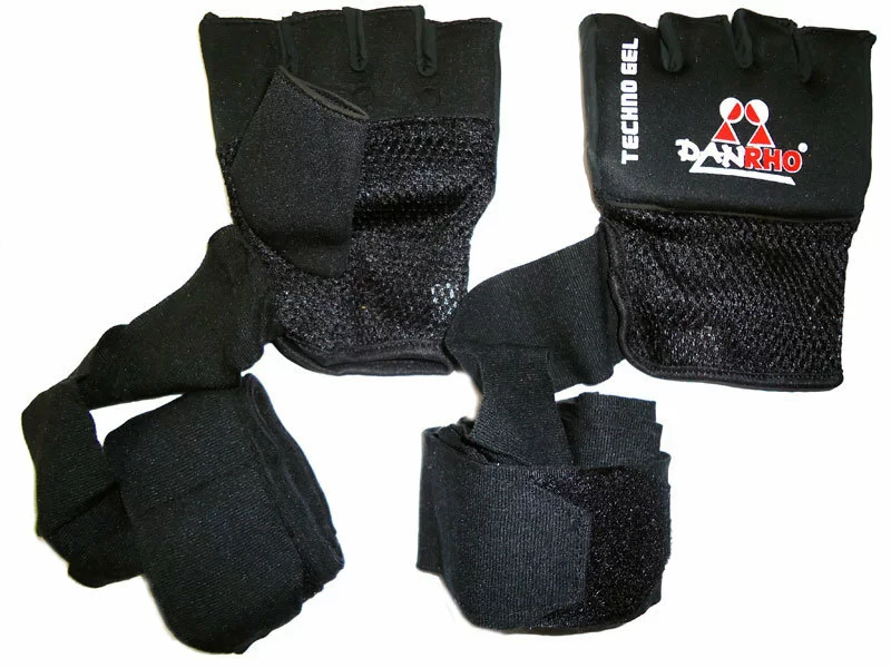  Бинт боксерский 2 м Danrho гелевый черный L/XL по низким ценам в Томске и Северске