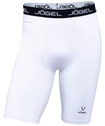 Шорты компрессионные JOGEL CAMP PerFormDRY Tight Short, белый/черный