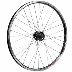 Колесо 24" переднее двустен.обод 32 отв., втулка SF A22F сталь под диск 6 болтов насып подшип