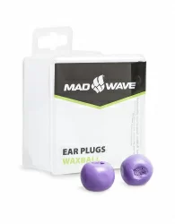 Беруши Mad Wave Waxball violet