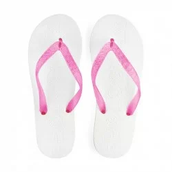 Сланцы Evars Hologram Tesla женские белый/ярко-розовый