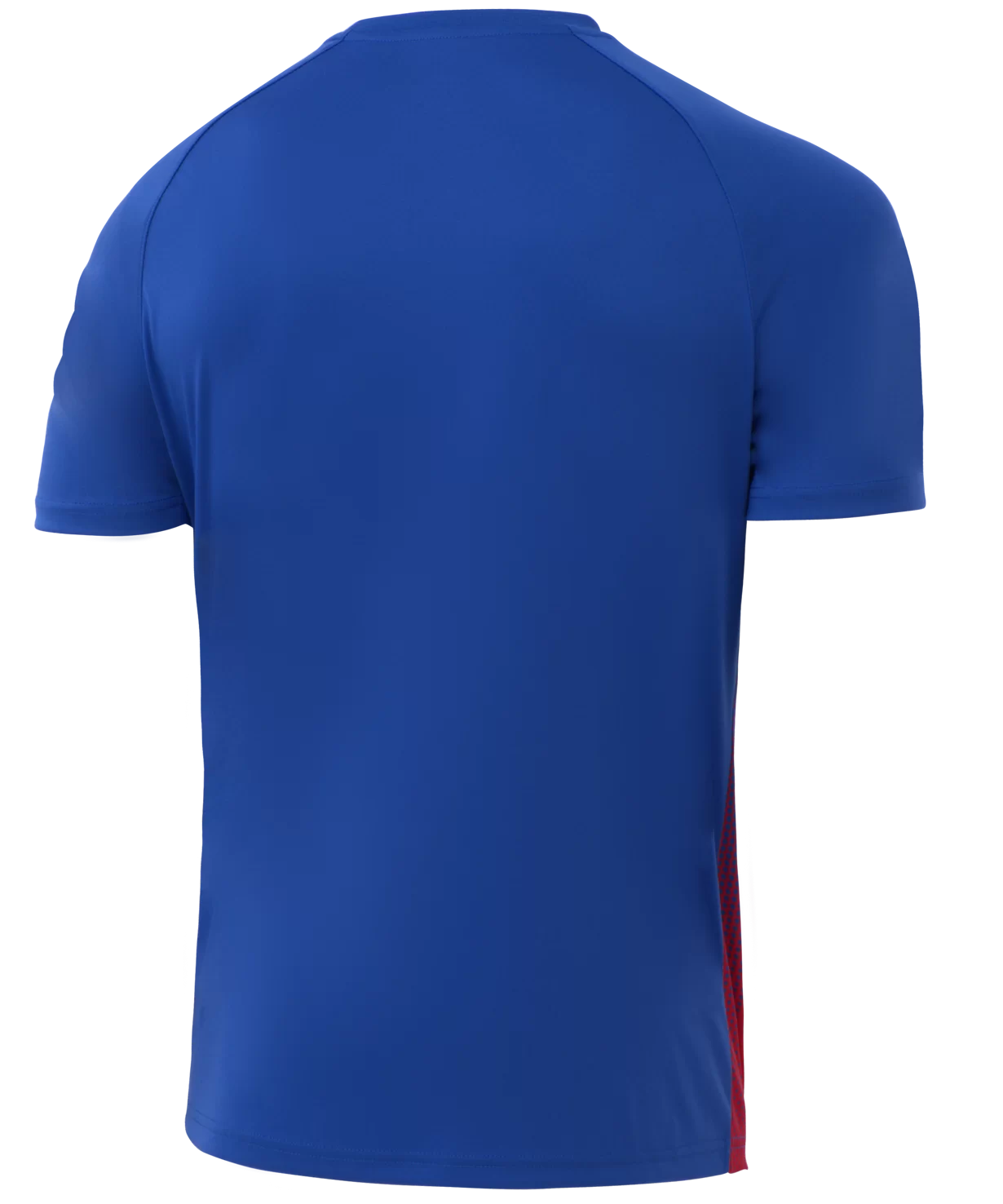  Футболка игровая JOGEL CAMP Striped Jersey, красный/синий, детский по низким ценам в Томске и Северске