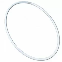 Обруч гимнастический пластмассовый 750 мм OBGS217 (аналог Сасаки) 217,5 г белый