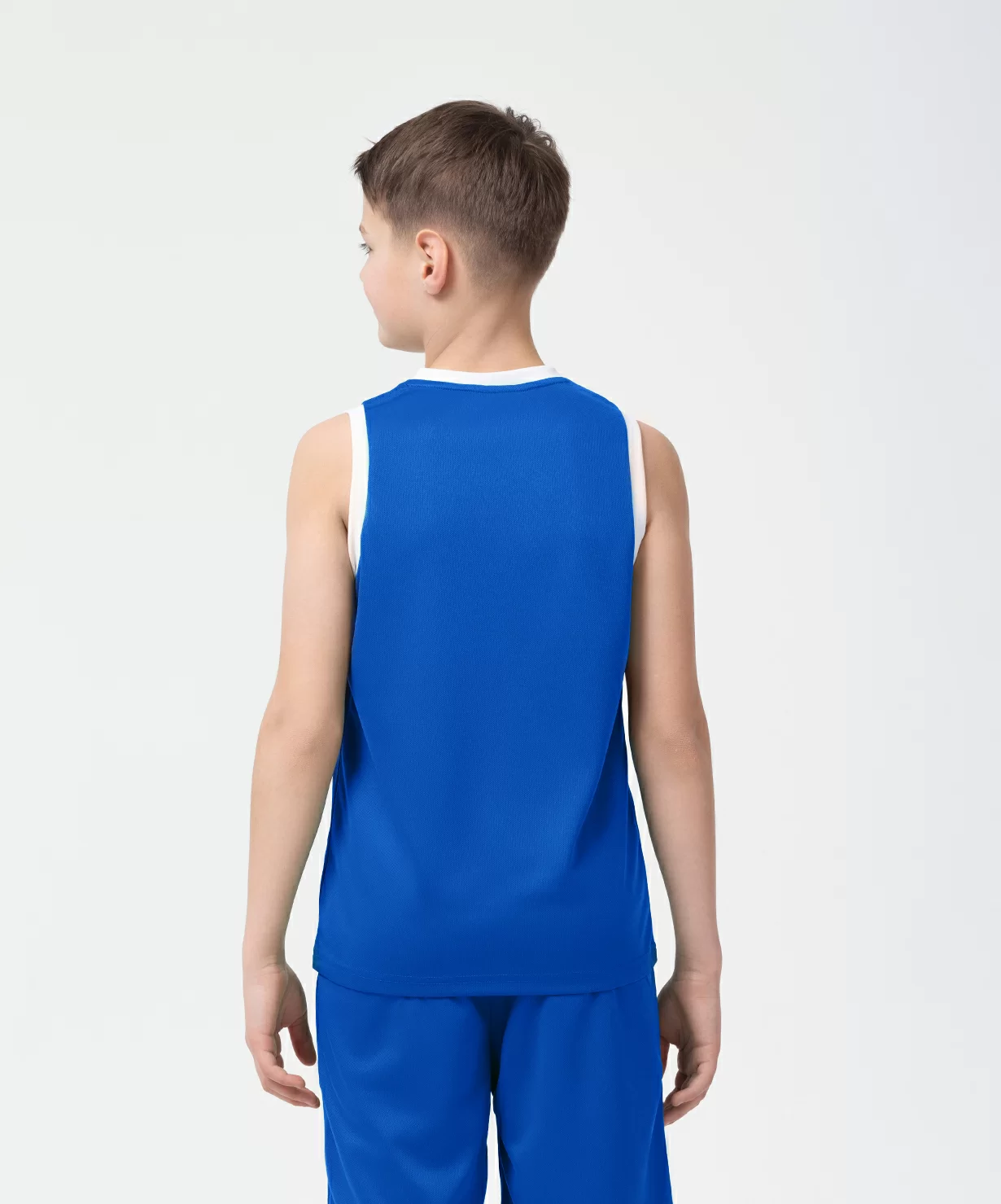  Майка баскетбольная JOGEL CAMP Basic, синий, детский по низким ценам в Томске и Северске