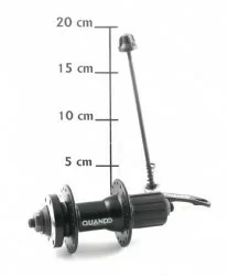 Втулка задн. на 36 спиц KT-MD4K дисковая черная