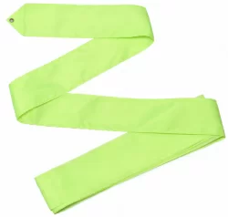 Лента для художественной гимнастики без палочки 4 м лимонный