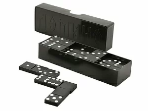  Домино пластик (кость 20х40мм черная) по низким ценам в Томске и Северске