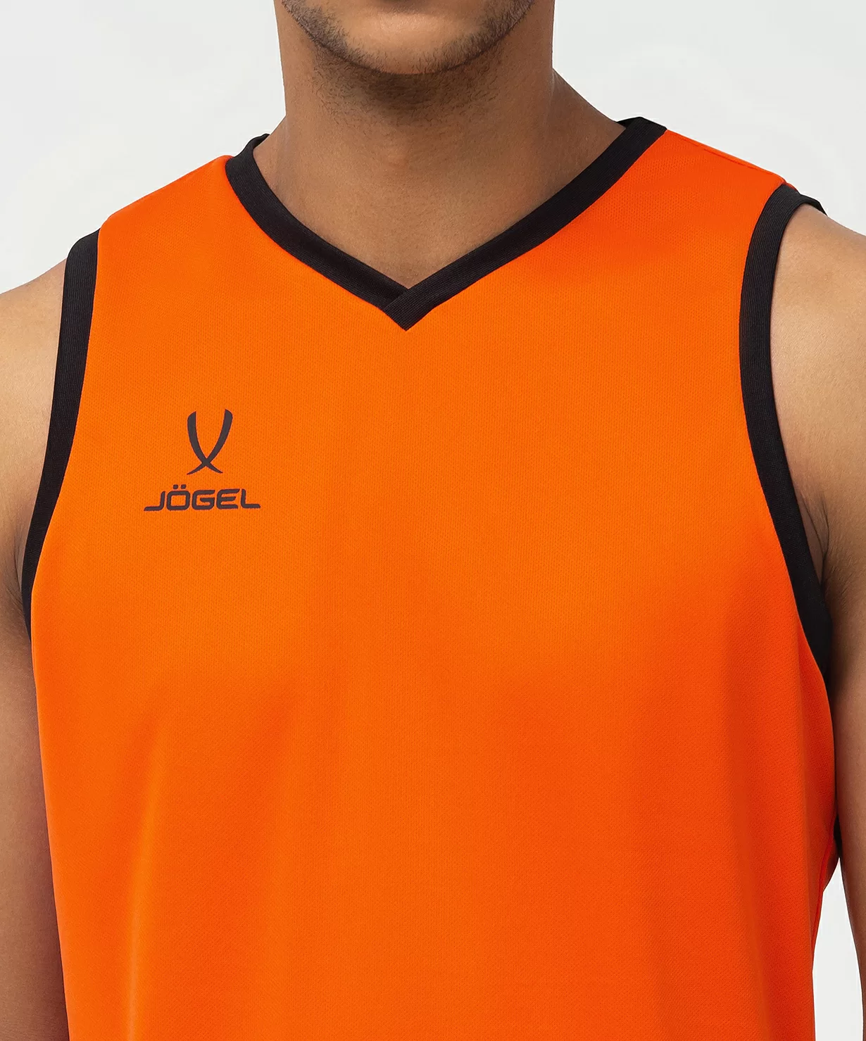  Майка баскетбольная JOGEL CAMP Basic, оранжевый по низким ценам в Томске и Северске