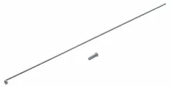 Спица с ниппелем 276мм 14мм серебр.