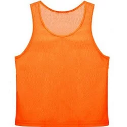 Манишка односторонняя сетчатая подрост. оранжевая