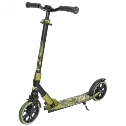 Самокат TechTeam Comfort 180R black/green