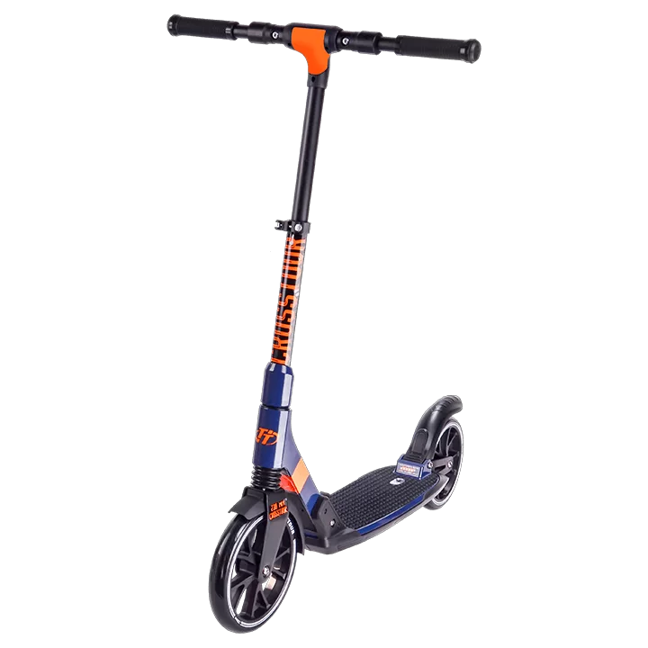  Самокат TechTeam Crosstour (2019) blue/orange по низким ценам в Томске и Северске